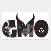 GMO 長方形シール (正面)