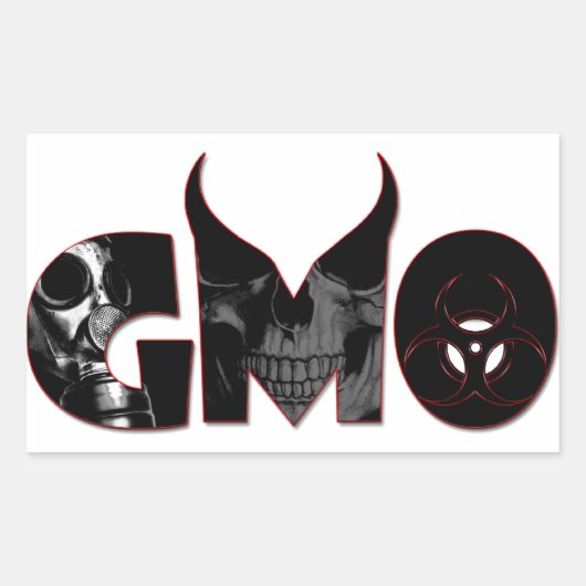 GMO 長方形シール (正面)