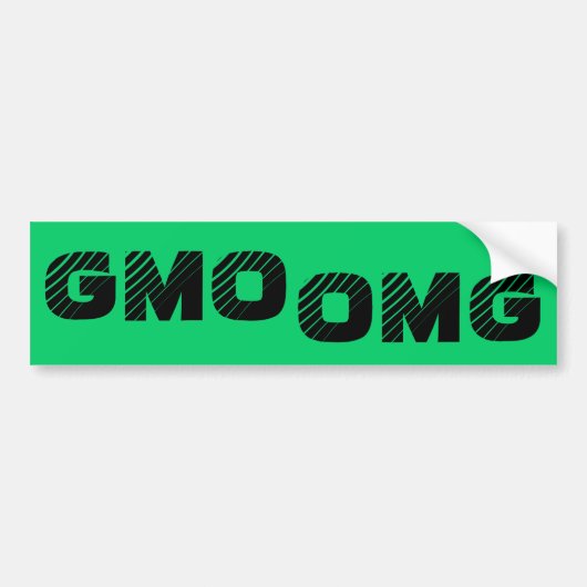GMO OMGバンパーステッカー バンパーステッカー (正面)