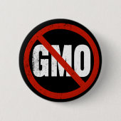 GMOs無し 缶バッジ (正面)