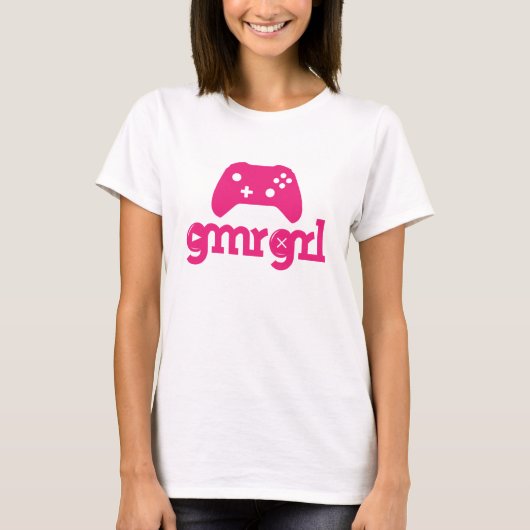 gmrgrl - Xbox 1つのコントローラー Tシャツ (正面)