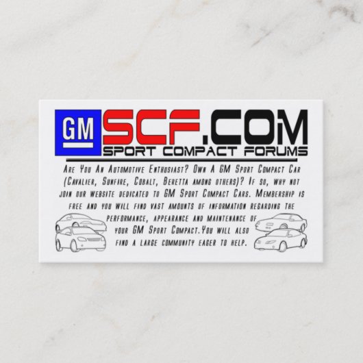 GMSCF.comの名刺 名刺 (正面)