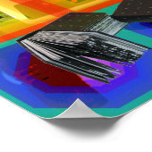 GMT 24ヘッズプロジェクポップ・アートのトフレサイケデリックーム2 P ポスター (角)