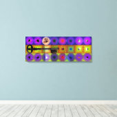 GMT 24 Hプロジェクト鍵ベートーヴェンポップ・アートのフレームキャンバス キャンバスプリント (インサイチュ (ウッドフロア))