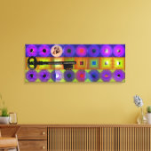 GMT 24 Hプロジェクト鍵ベートーヴェンポップ・アートのフレームキャンバス キャンバスプリント (インサイチュ (リビング))