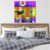 GMT 24 Hプロジェクト鍵ベートーヴェンポップ・アートのフレームSキャンバス キャンバスプリント (インサイチュ (寝室))