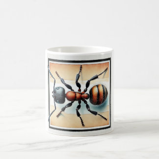 Gnamptogenys ant 160924IREF225 - Watercolor コーヒーマグカップ