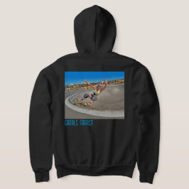 GNARLIESTフロントサイドグラインオサイドジッパー パーカ