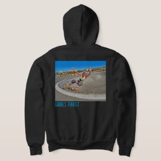 GNARLIESTフロントサイドグラインオサイドジッパー パーカ