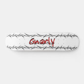 Gnarly barbwireスケートボード スケートボード (横)