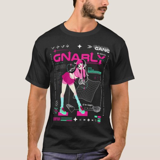 Gnarly - Katseye Tシャツ (正面)