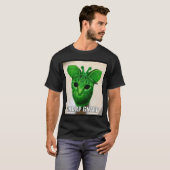 Gnarp Alien Cat Meme Tシャツ (正面フル)