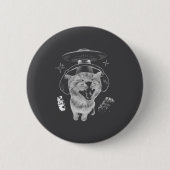 Gnarp Cat Silly Alien Cat Meme Brainrot Funny Meme 缶バッジ (正面)