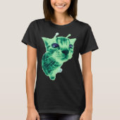Gnarp Cat Silly Alien Cat Meme Brainrot Meme Funny Tシャツ (正面)