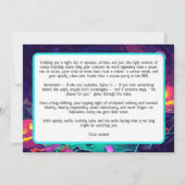 Gnaw-or-Treat：アンダーパス幽霊のよく出るハロウィーンカード 招待状 (裏面)