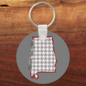 GnGキ千鳥格子のーチェーン キーホルダー (正面)