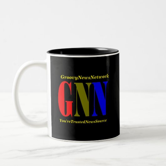 GNNツートーンコーヒーマグ ツートーンマグカップ (左)