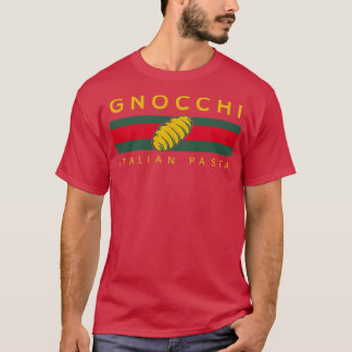 Gnocchi vintage Italian pasta Tシャツ