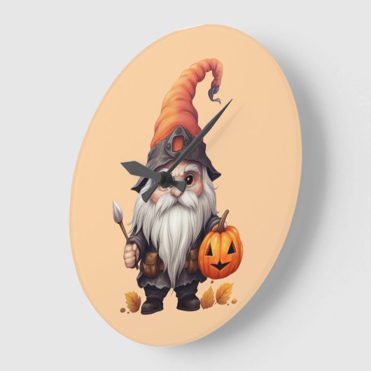 Gnom gnome ラージ壁時計 (傾斜)