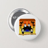 Gnom iesとの圧延 缶バッジ (正面&裏面)