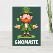 Gnomaste Welcome Friend Card カード (正面)
