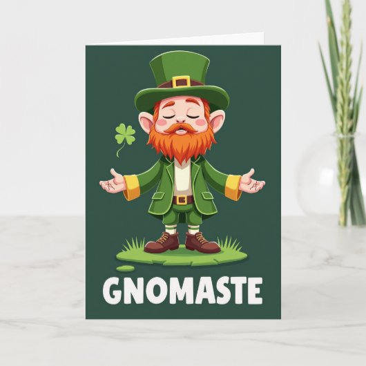 Gnomaste Welcome Friend Card カード (正面)