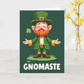 Gnomaste Welcome Friend Card カード (黄色い花)