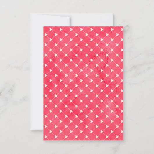 Gnombody愛する私がバレンタインデーを行うように 招待状 (裏面)