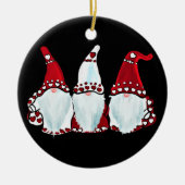 GNOMEバレンタイン セラミックオーナメント (正面)