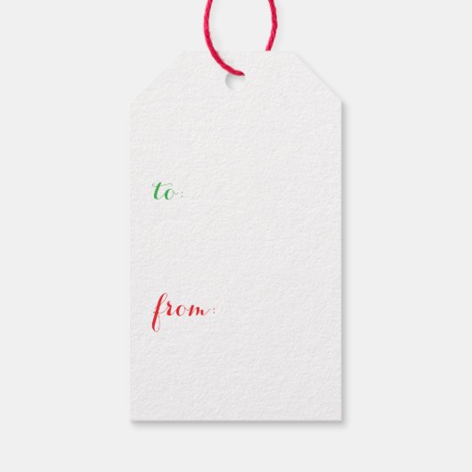 Gnome  ギフトタグ (裏面)