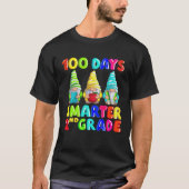Gnome 100 days smarter 100th day Of School Second  Tシャツ (正面)
