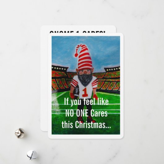 GNOME 1 クリスマスカード ジョーク (正面/裏面インサイチュ)