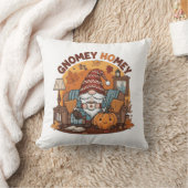 Gnome at home seasonal pumpkin design クッション (ブランケット)