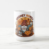 Gnome at home seasonal pumpkin design コーヒーマグカップ (中央)