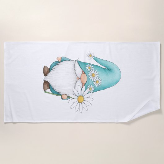 Gnome Beach Towel ビーチタオル (正面)