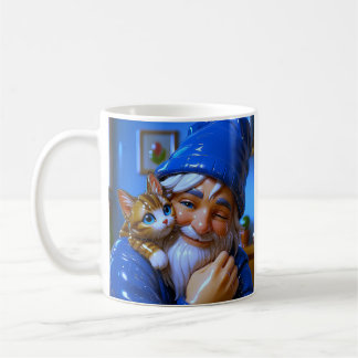 Gnome & Cat Coffee Mug 11oz コーヒーマグカップ
