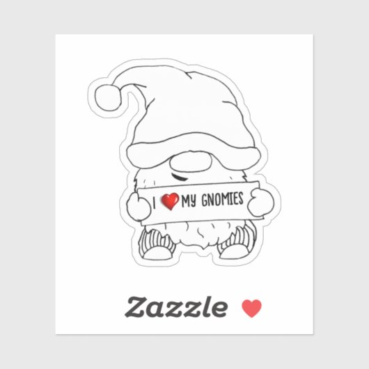 Gnome Christmas シール (シート)