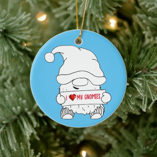 Gnome Christmas セラミックオーナメント (ツリー)