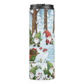 Gnome Christmas Village Extravaganza タンブラー (裏面)