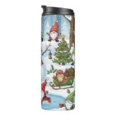 Gnome Christmas Village Extravaganza タンブラー (回転右)