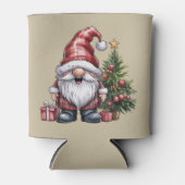 Gnome Christmas Winter Season Gnomes Lover Holiday 缶クーラー (正面)