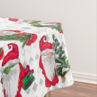 Gnome For Christmas テーブルクロス