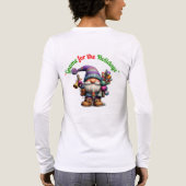 Gnome For The Holidays トライブレンドＴシャツ (背面)