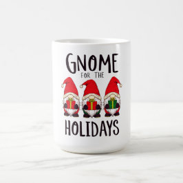 Gnome for the Holidays Christmas Mug コーヒーマグカップ