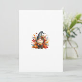 gnome halloween 招待状 (スタンド正面)