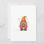 gnome halloween 招待状 (正面)
