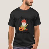 Gnome Happy Halloween  Tシャツ (正面)