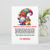 Gnome Inspired Christmas Cards シーズンカード (スタンド正面)