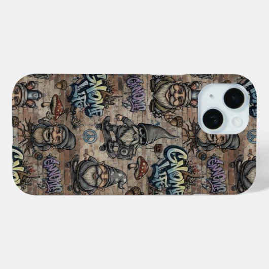 Gnome iPhone case Case-Mate iPhoneケース (裏面 (横))