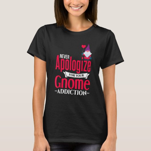Gnome Joke Gnome Love Garden Gnome Collector Tシャツ (正面)